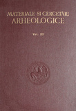 Materiale si cercetari arheologice
