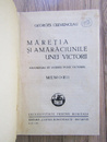 Maretia si amaraciunile unei victorii (editia I, 1930) Maretia si amaraciunile unei victorii (editia I, 1930)