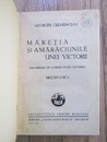 Maretia si amaraciunile unei victorii (editia I, 1930)