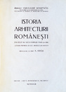 Istoria arhitecturii romanesti (editia princeps, 1937)