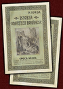 Istoria comertului romanesc (2 vol., editia princeps, 1925)