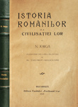 Istoria romanilor si a civilisatiei lor (editia princeps, 1929)