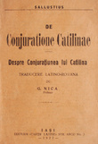 De Conjuratione Catilinae / Despre conjuratiunea lui Catilina (editie bilingva)